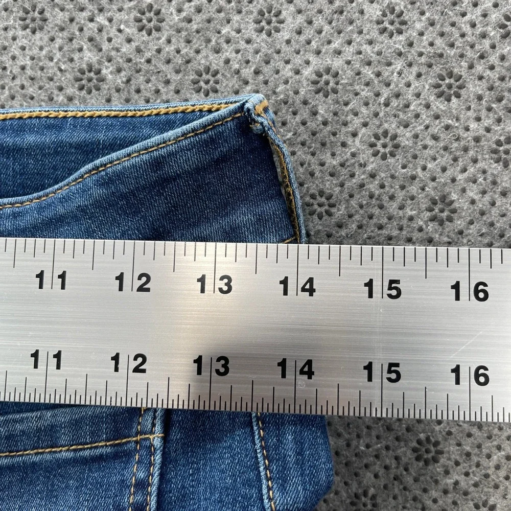 Abercrombie Kids Flare Jeans Girls 14/16 Fits Womens Petite W28xL30 Medium Wash